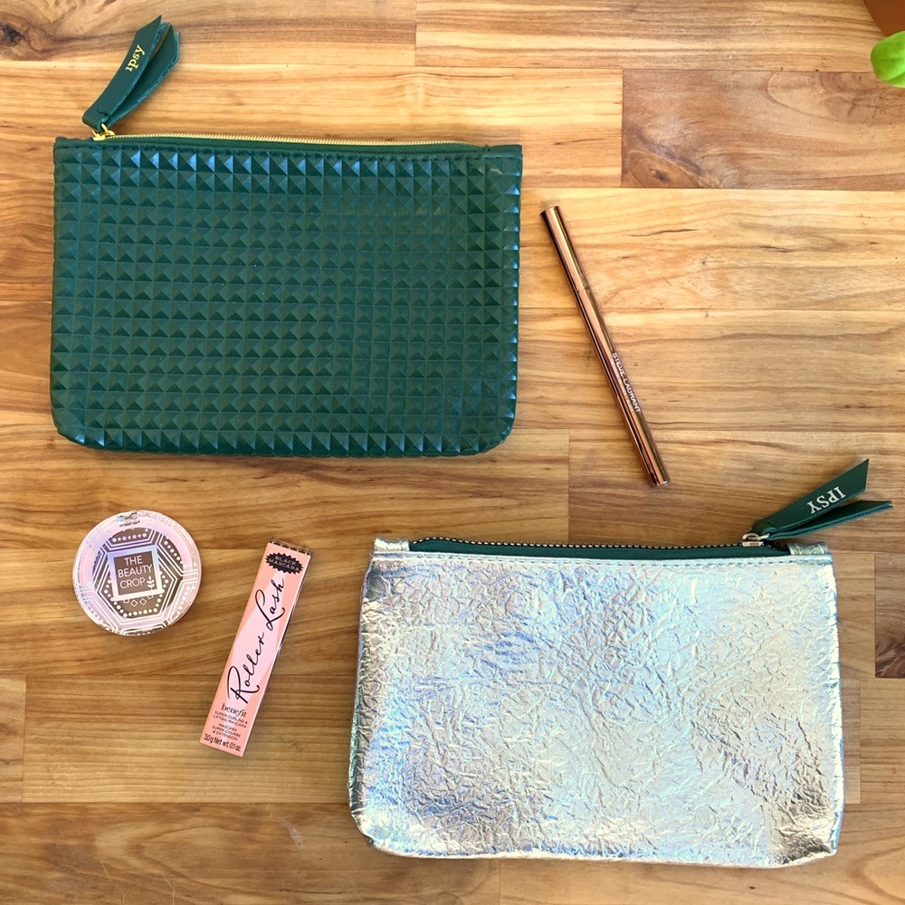 Ipsy Cosmetic Bags, Set of 2